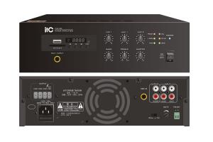 Bộ khuếch đại, amply ITC T-B240 kèm mixer, công suất 240W - Hỗ trợ MP3, TUNER, Bluetooth