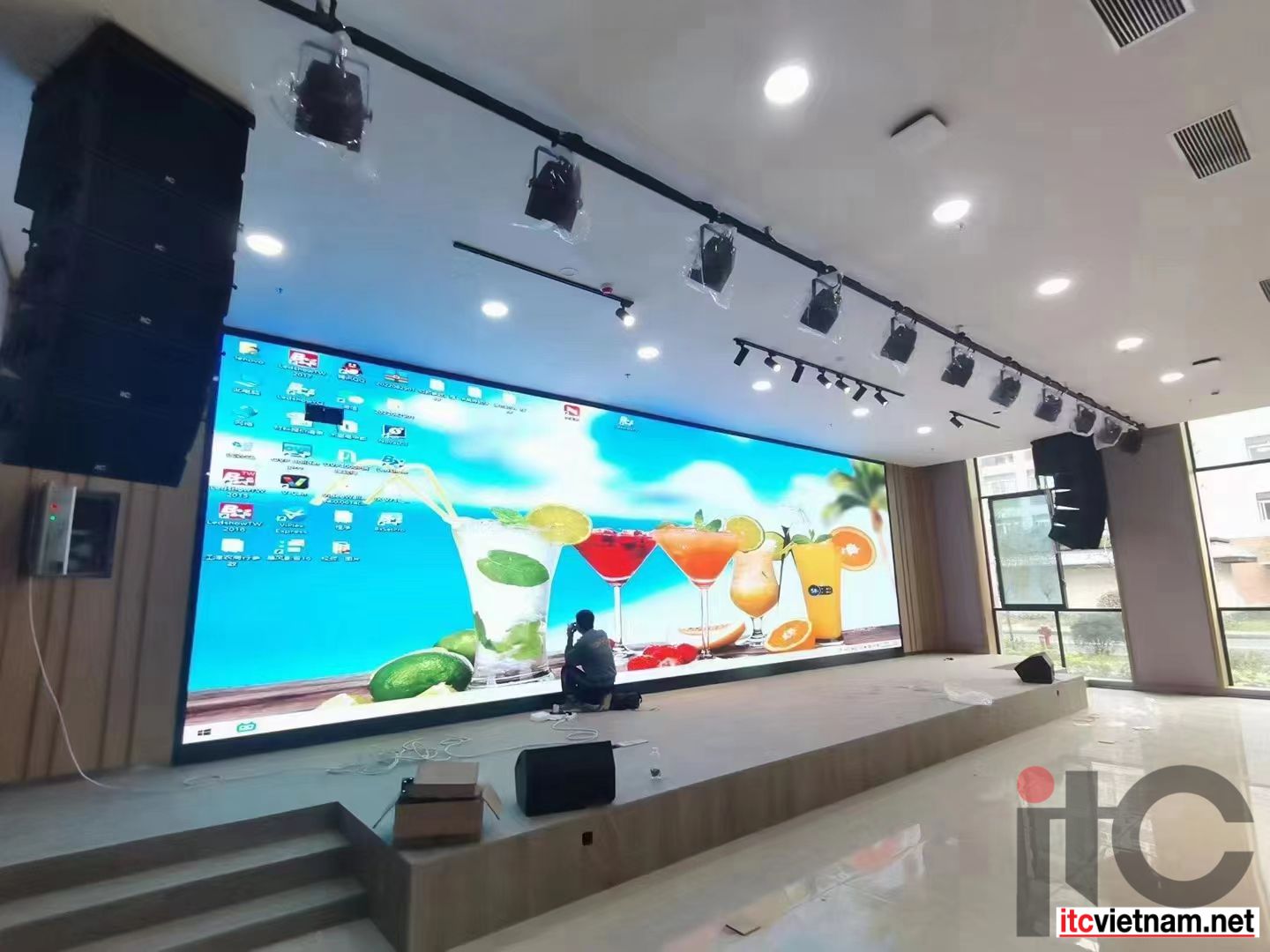 Hệ thống âm thanh sân khấu cho khách sạn 4 sao ở Hạ Long